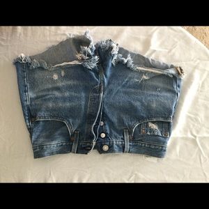 Levi denim shorts